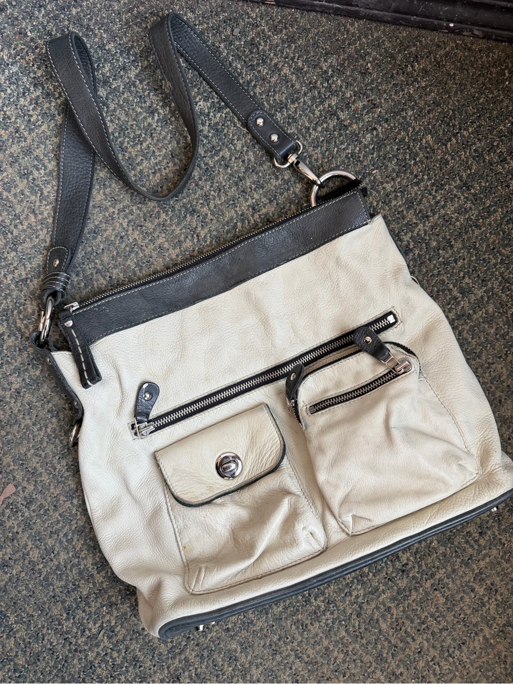 Roots Leather Bag